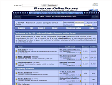 Tablet Screenshot of forum.phrea.com